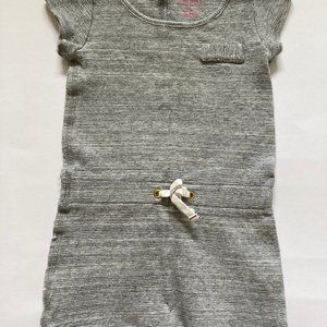 Girls' Gray Casual Dress
